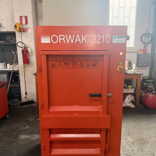 Pressa per carta e plastica ORWAK 3210 usato