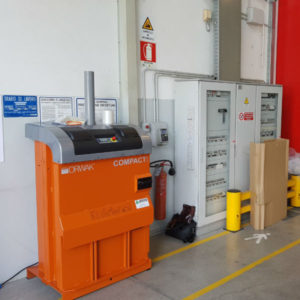 Pressa balle verticale monocamera Orwak 3115